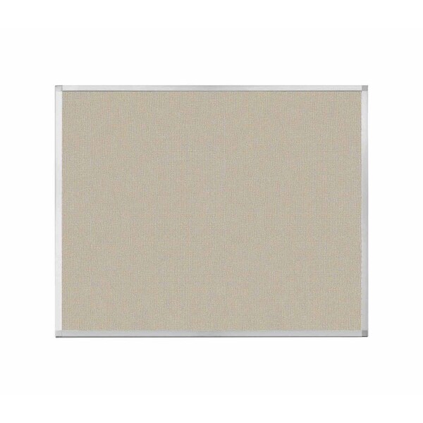 Hush Panel Configurable Cubicle Partition 5' x 4' Sand Fabric